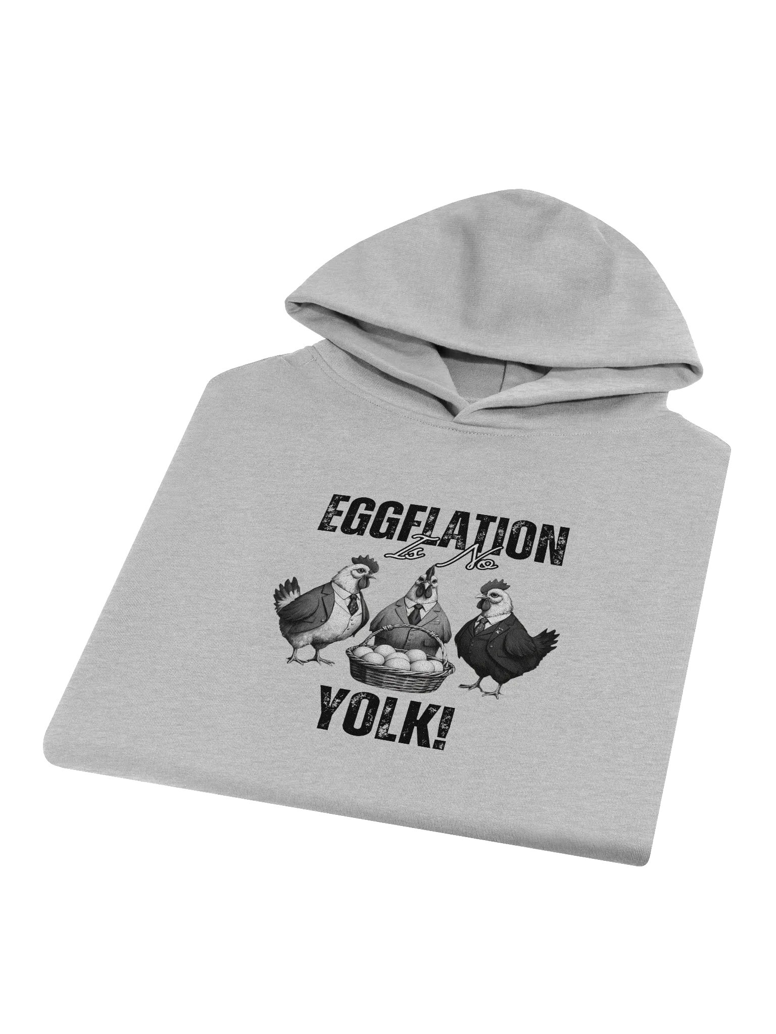Eggflation is no Yolk! - Humorous Easter Hoodie product image (1)