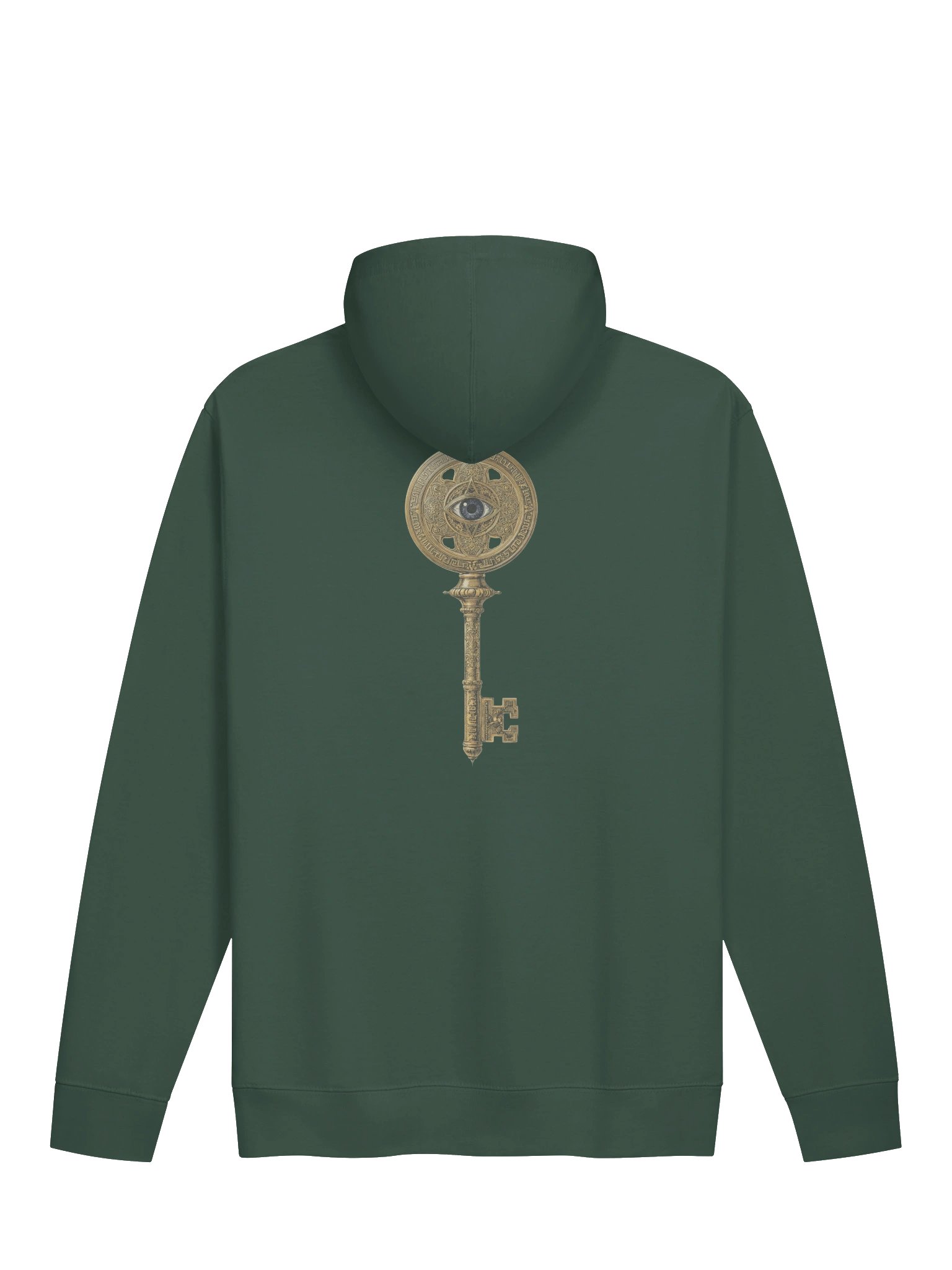 The Gatekeeper’s Key – Alpine Green Archive Edition (Front & Back Print) | Unisex Midweight Hoodie product image (2)
