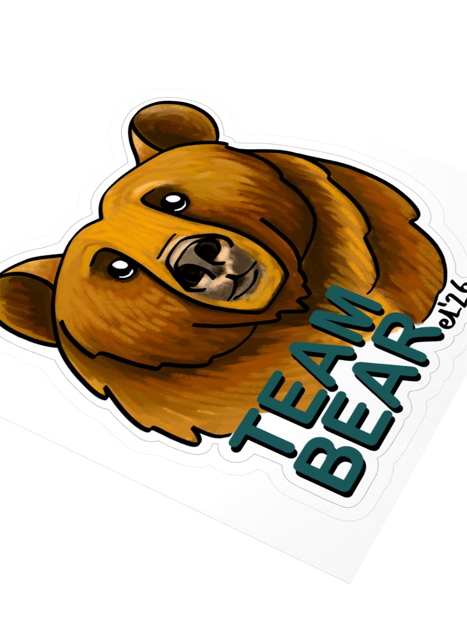 Team Bear Sticker product image (3)