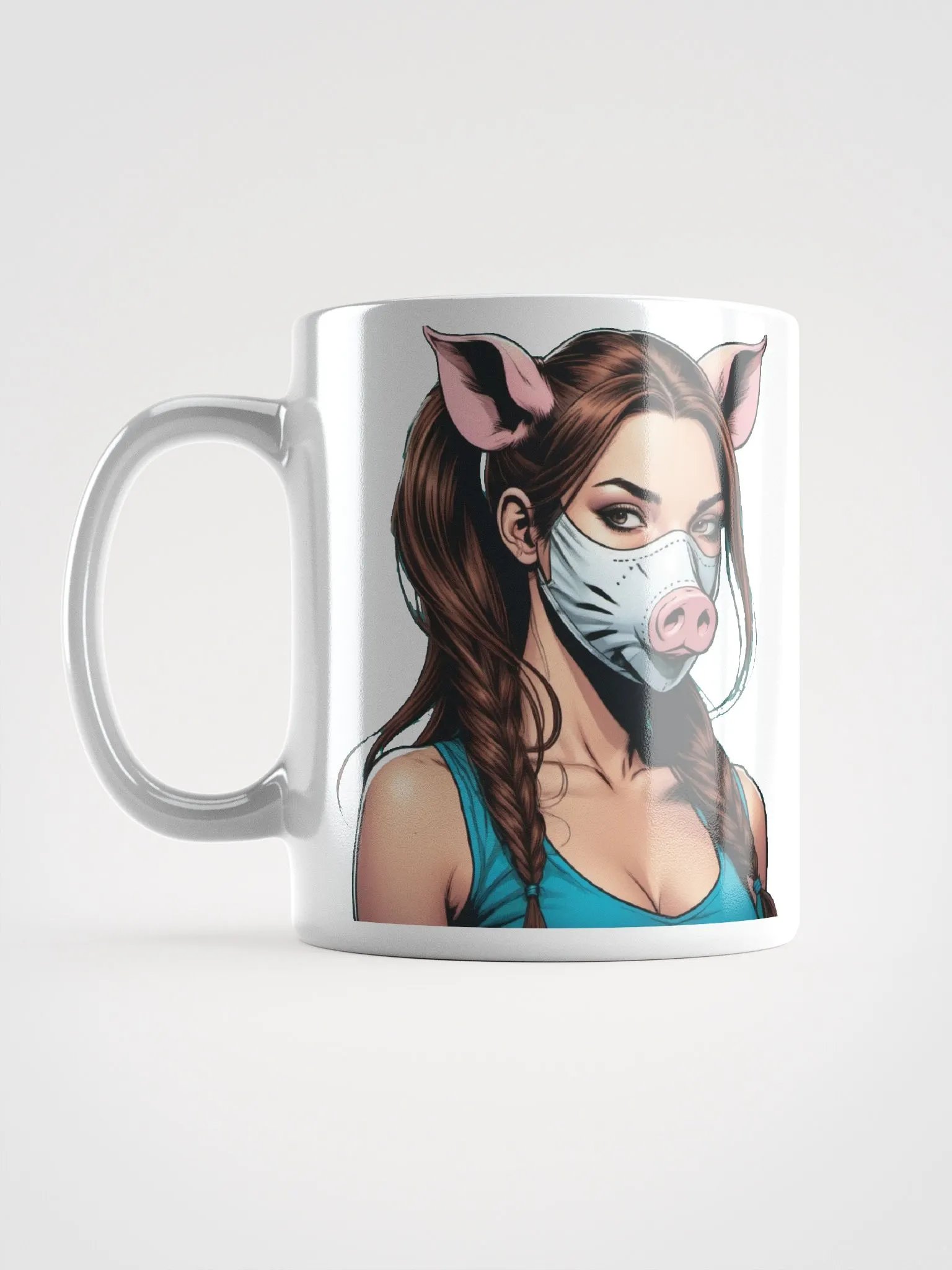 Fear The Pig White Mug product image (4)