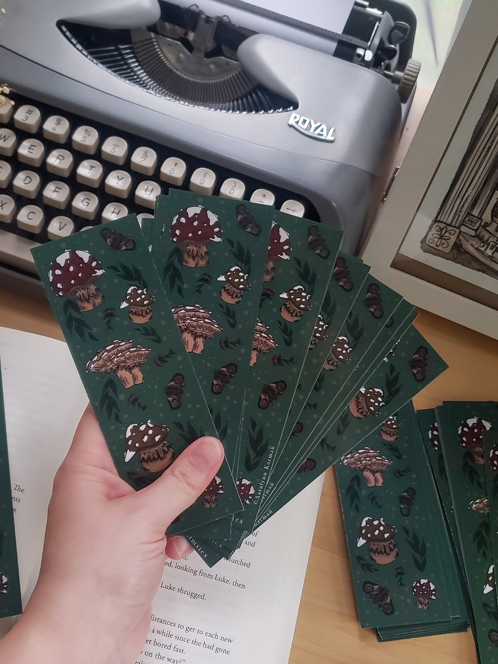 Mushroom Bookmark product image (2)