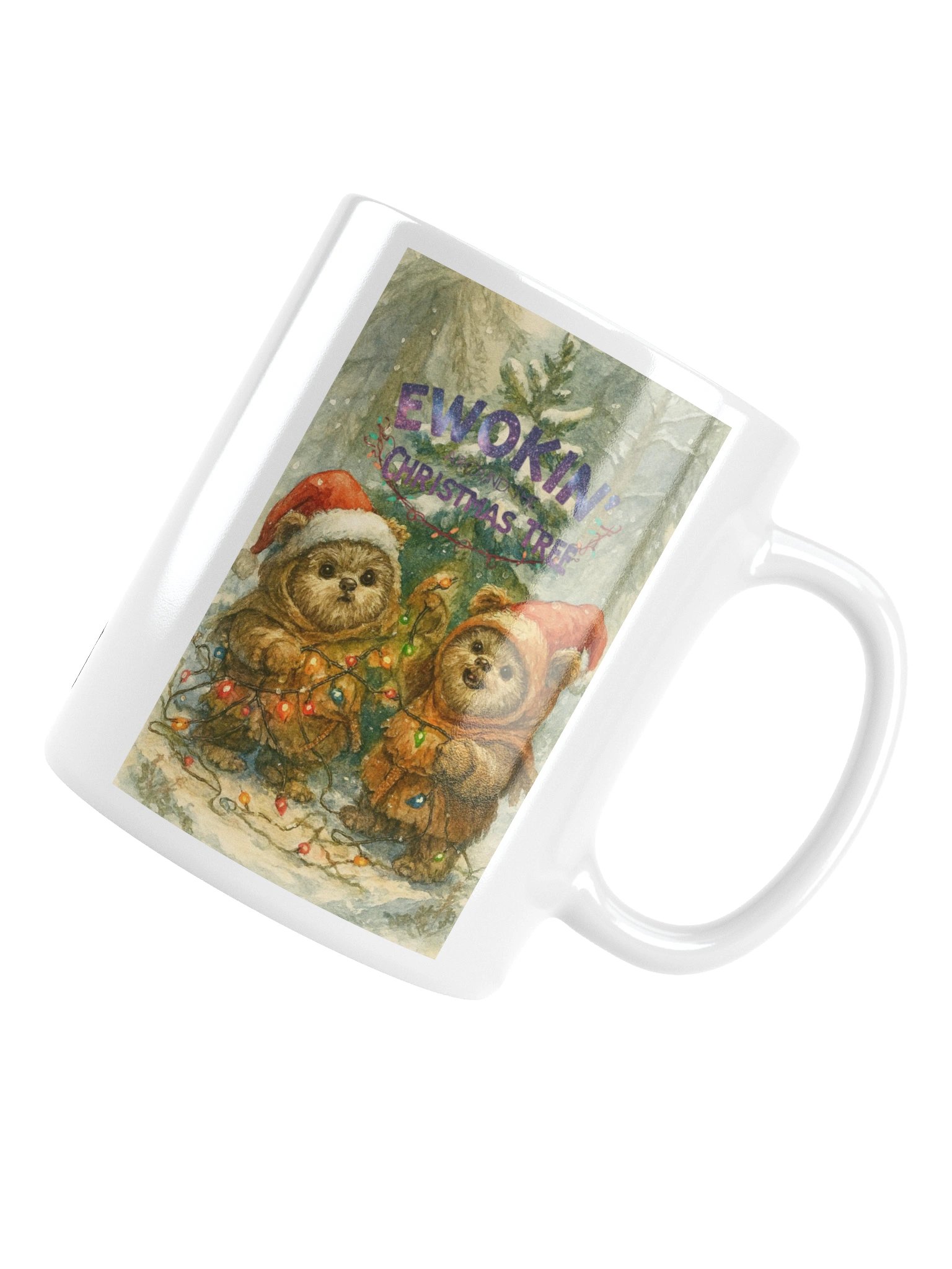 Ewokin' Around the Christmas Tree Mug product image (5)