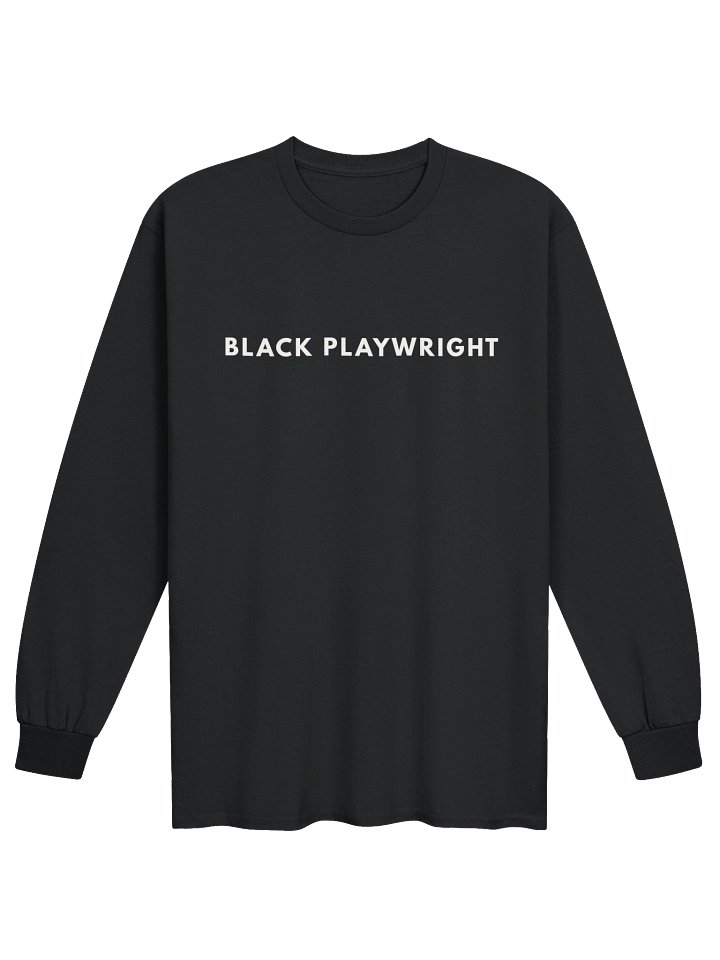 Black Playwright—Gildan Ultra Cotton Long Sleeve T-Shirt product image (1)