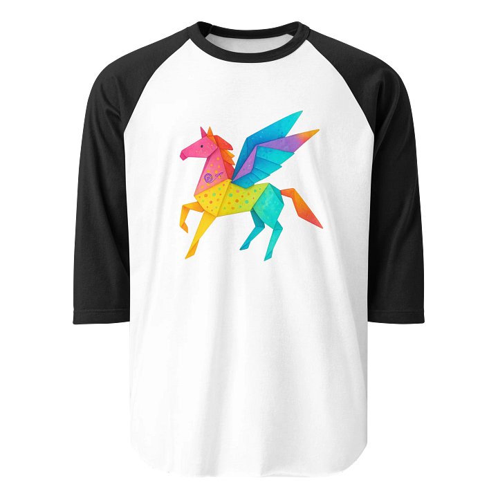Origami Pegasus Raglan Tee product image (1)