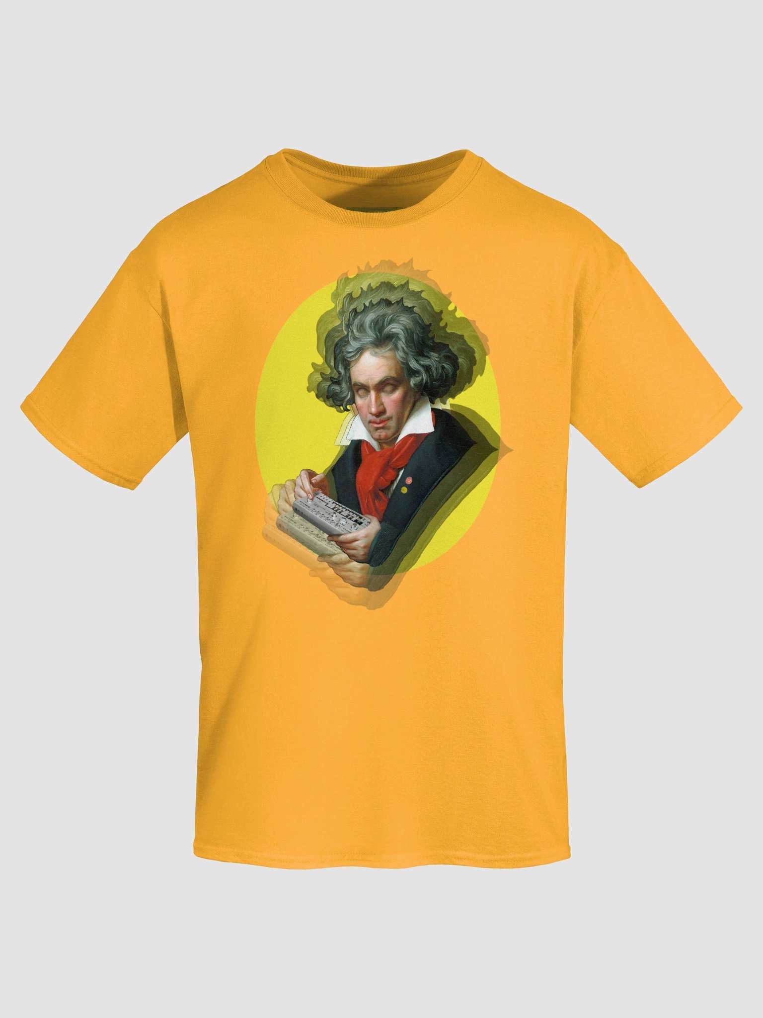 Roland van Beethoven by Frank Fonik (tb-3-0-3 tribute), Techno EDM Unisex t-shirt product image (7)