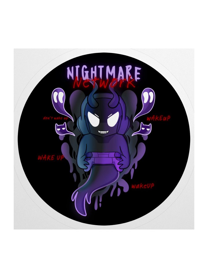 “Gamer Ghoul” Kiss Cut Sticker product image (3)