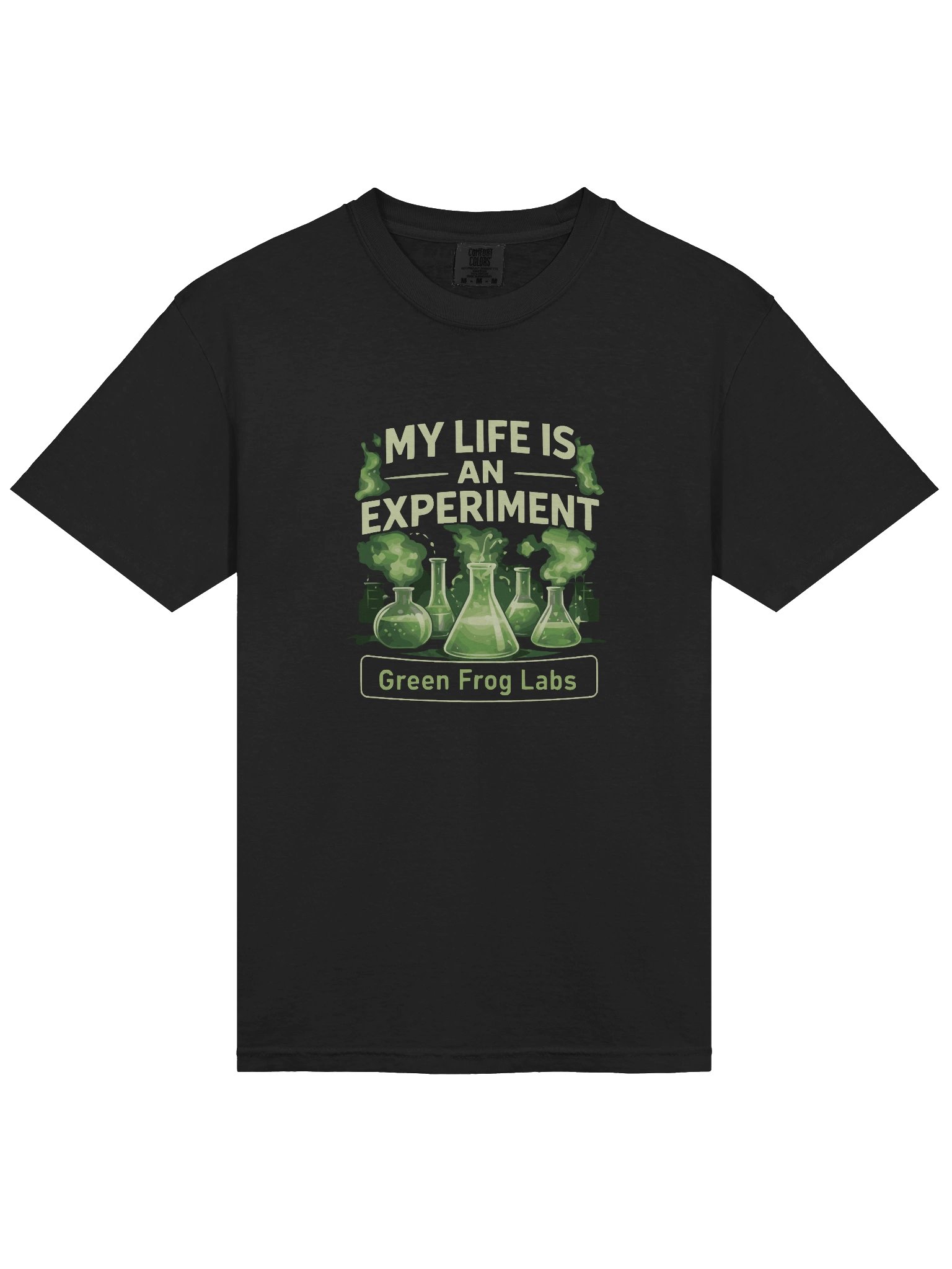 My Life Is An Experiment - Green Frog Labs T-Shirt product image (3)