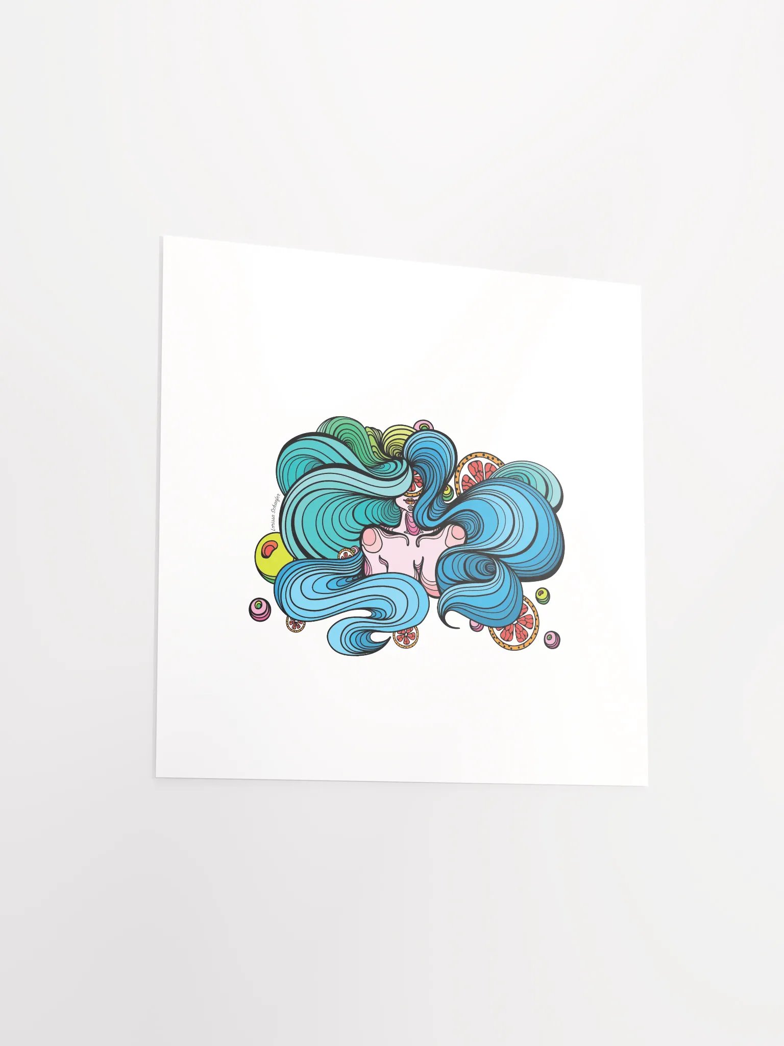 "The Blue Maiden" Print product image (11)