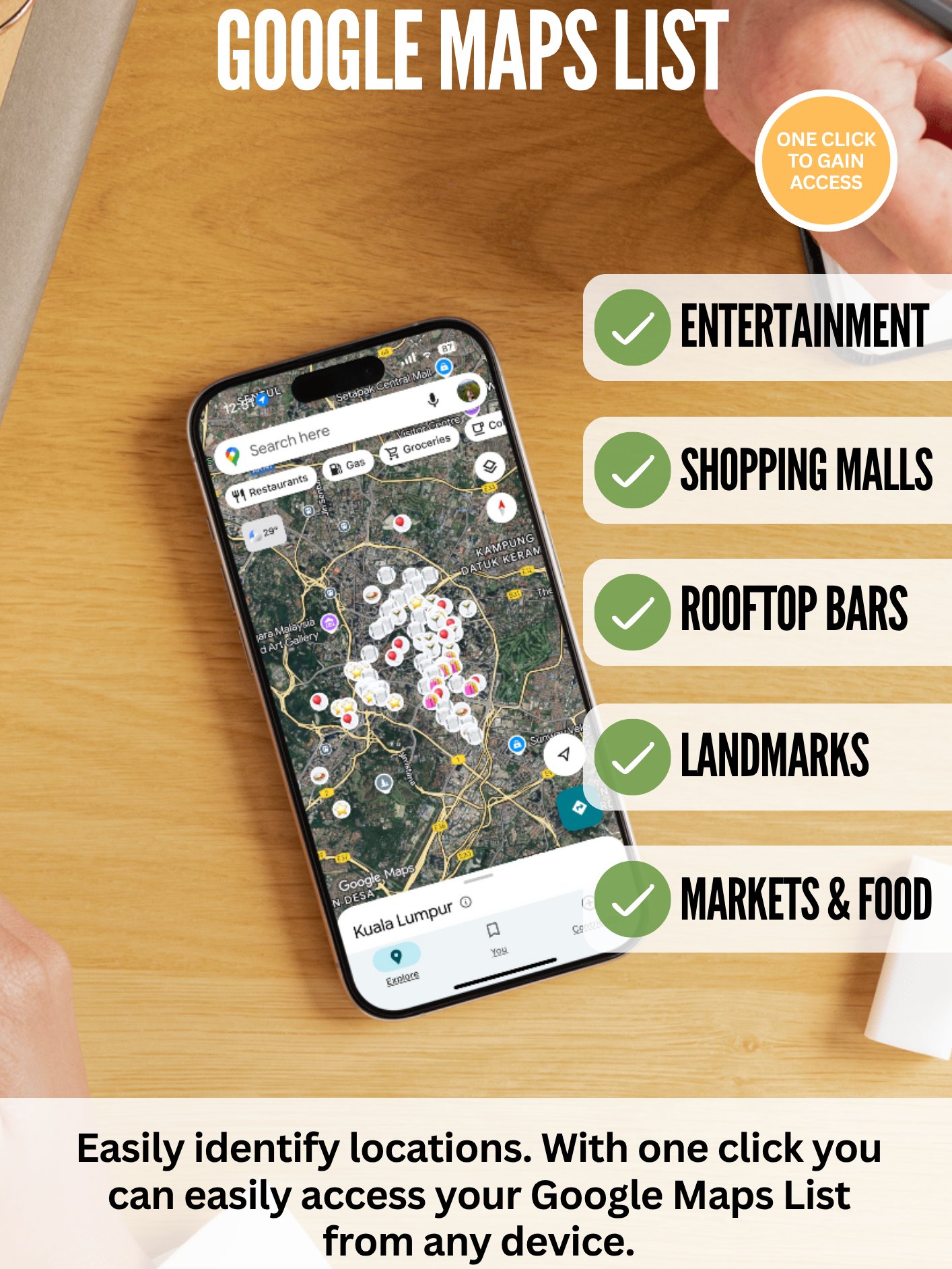 95+ Must Visit Locations in Kuala Lumpur - Ultimate Google Maps Guide product image (3)