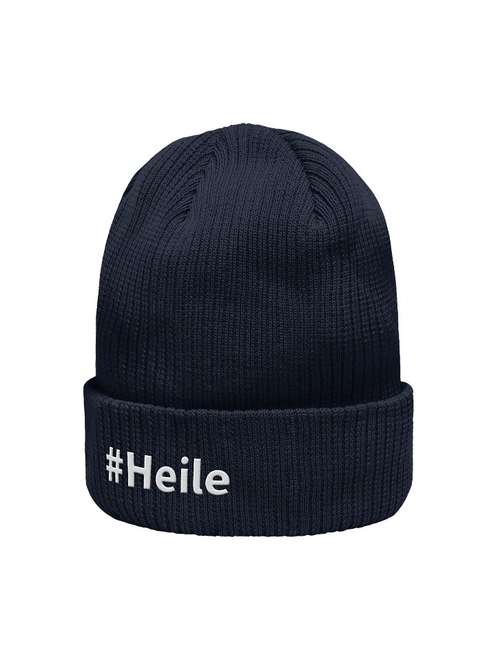 Halo Organic Ribbed Beanie product image (10)
