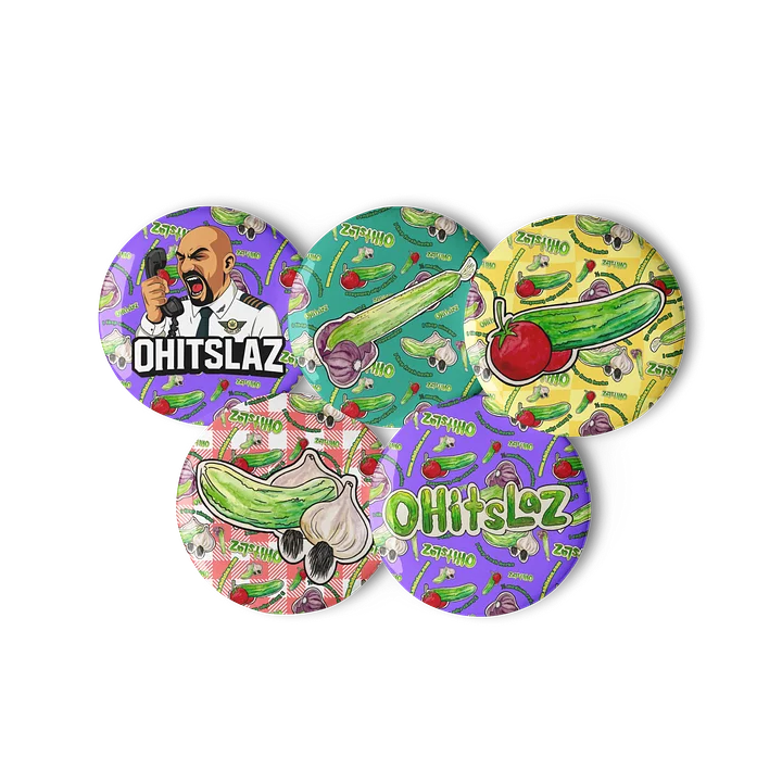 Ohits Cucumber Pin Pack 2.25" product image (2)