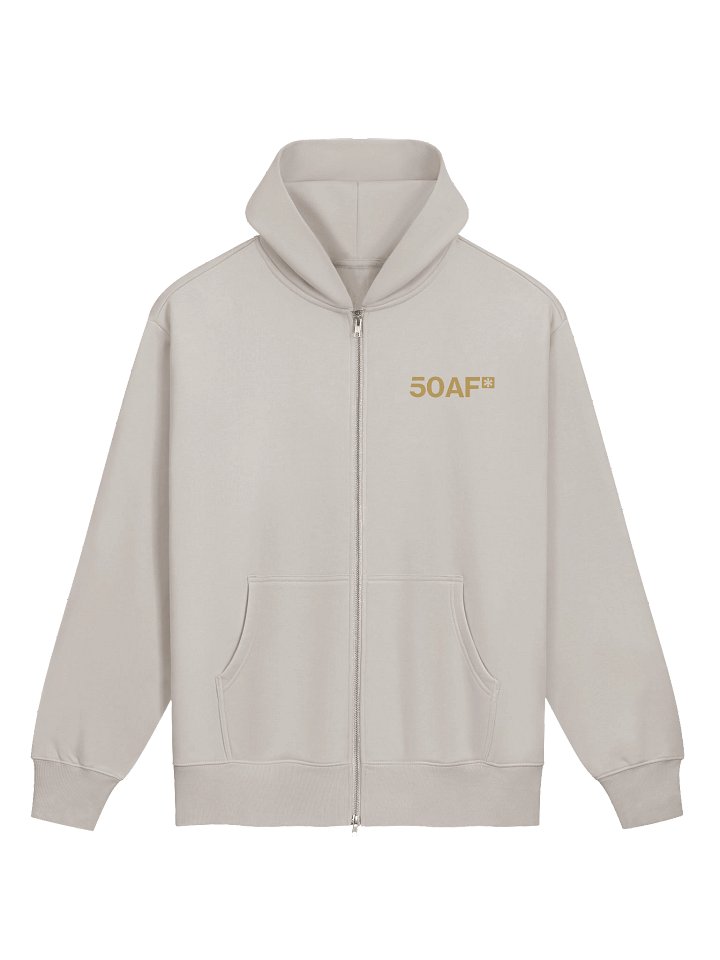 50AF™ Zip Hoodie (Gold Tone) product image (1)