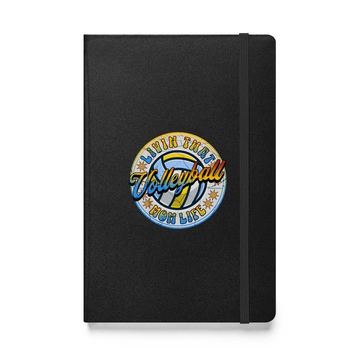 Livin That Mom Life Volleyball Hardcover Journal product image (1)