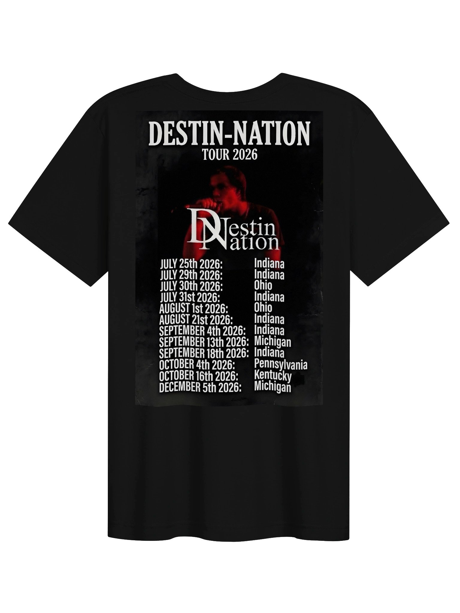 Destin-Nation 2026 Tour Shirt product image (2)