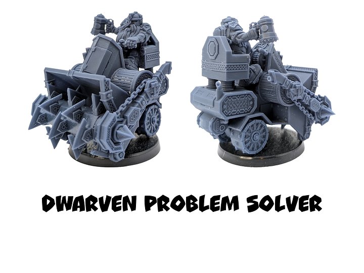 Dwarven Problem Solver - Brutefun Miniatures product image (1)