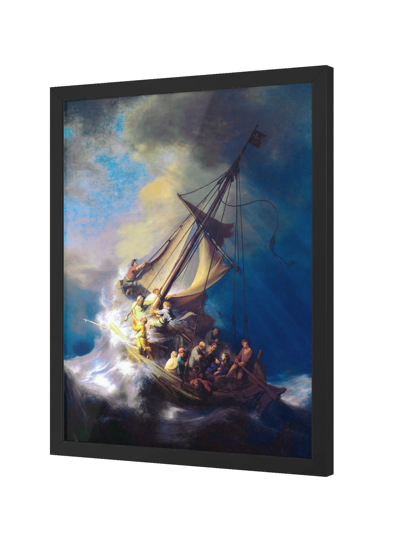 The Storm on the Sea of Galilee — Large Framed Matte Poster product image (6)