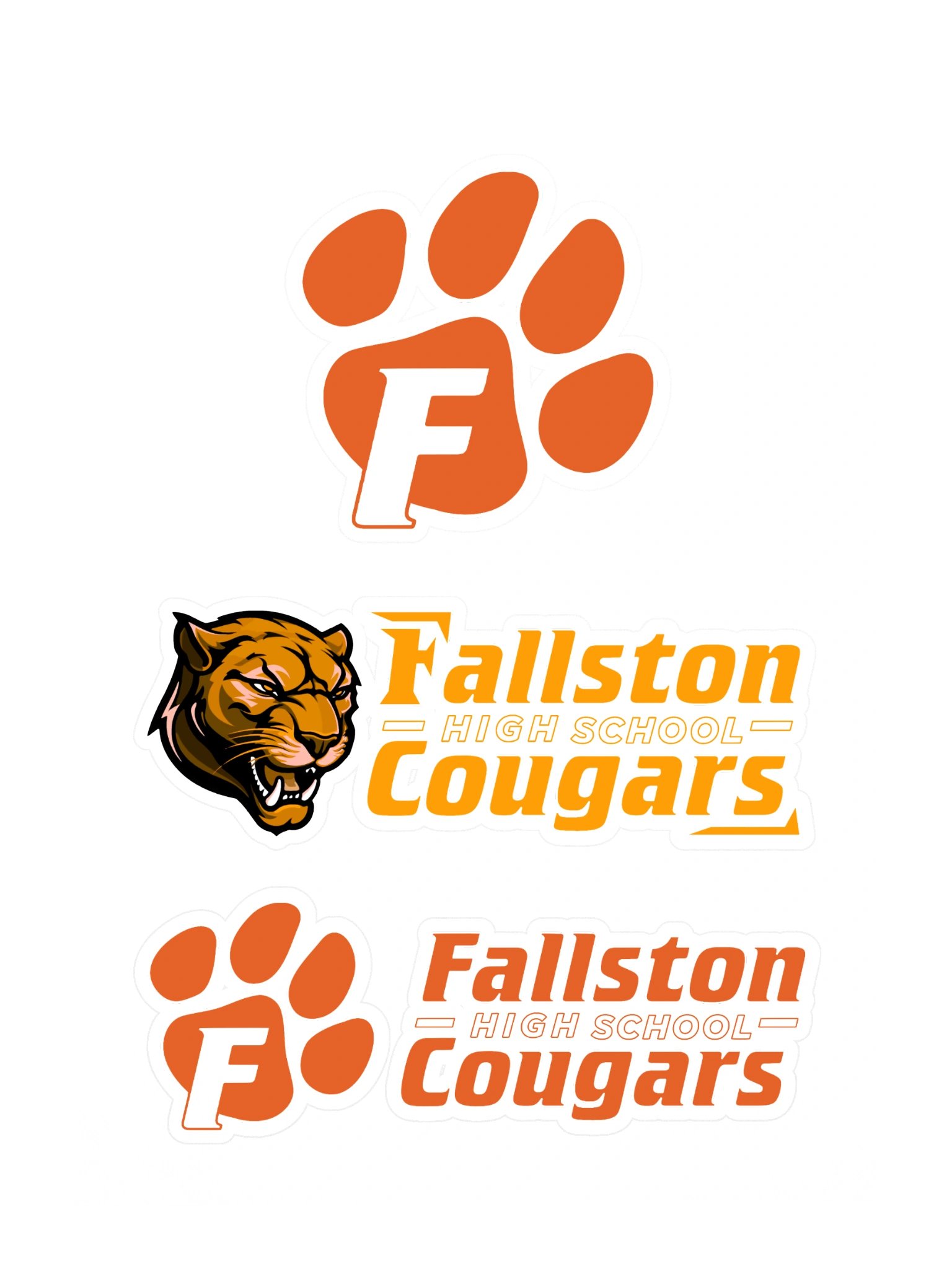 Fallston HS Sticker Sheet product image (1)