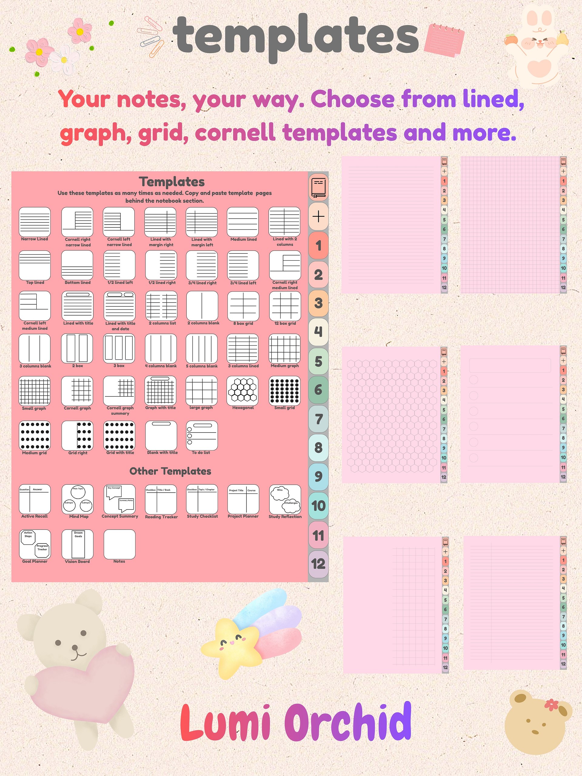 Pink Digital notebook product image (3)