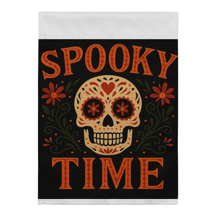 Spooky Time Garden Flag product image (1)