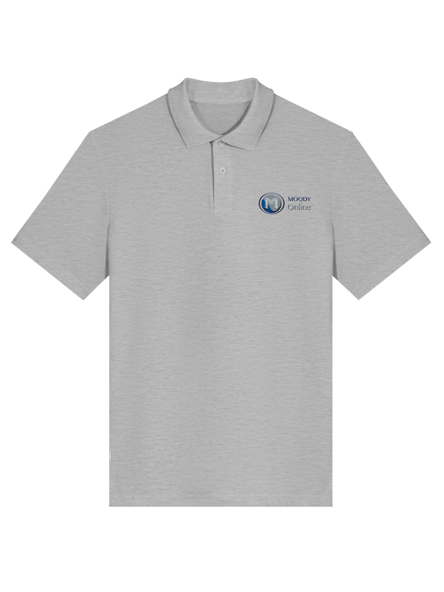 Classic Unisex Moody Online Polo (Blue Logo) product image (3)