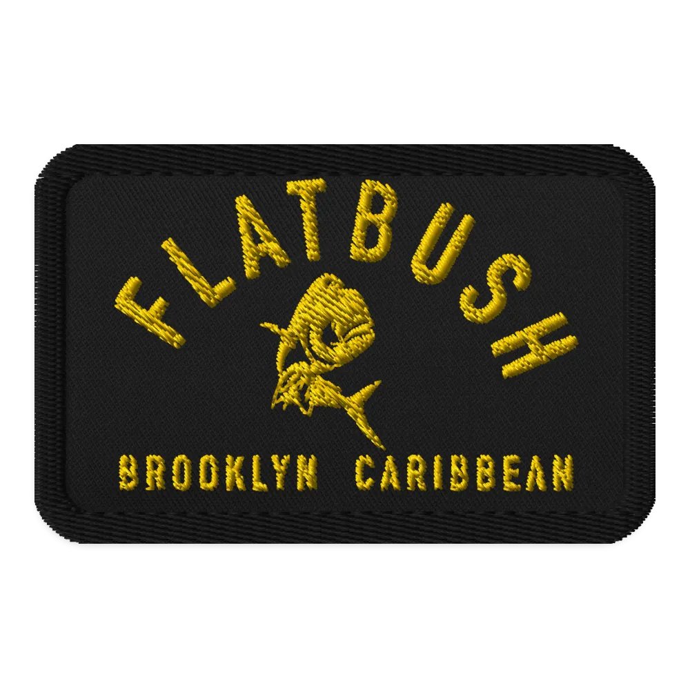 Flatbush Mahi Mahi Brooklyn Caribbean patch product image (1)