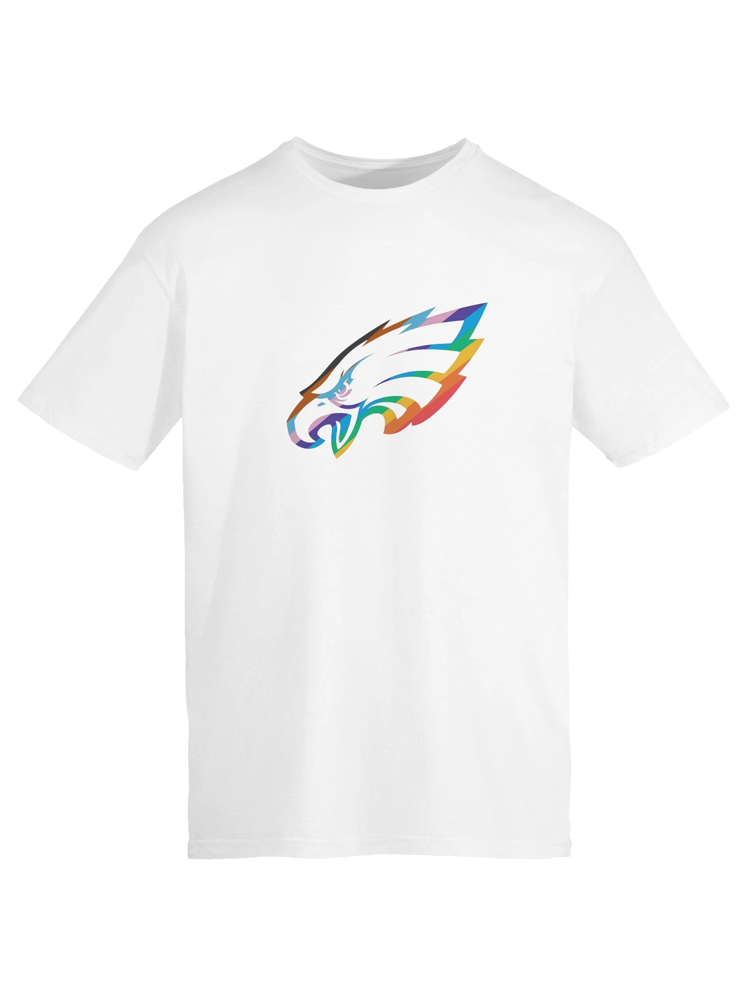 Philadelphia Rainbow Eagle Pride Shirt product image (1)