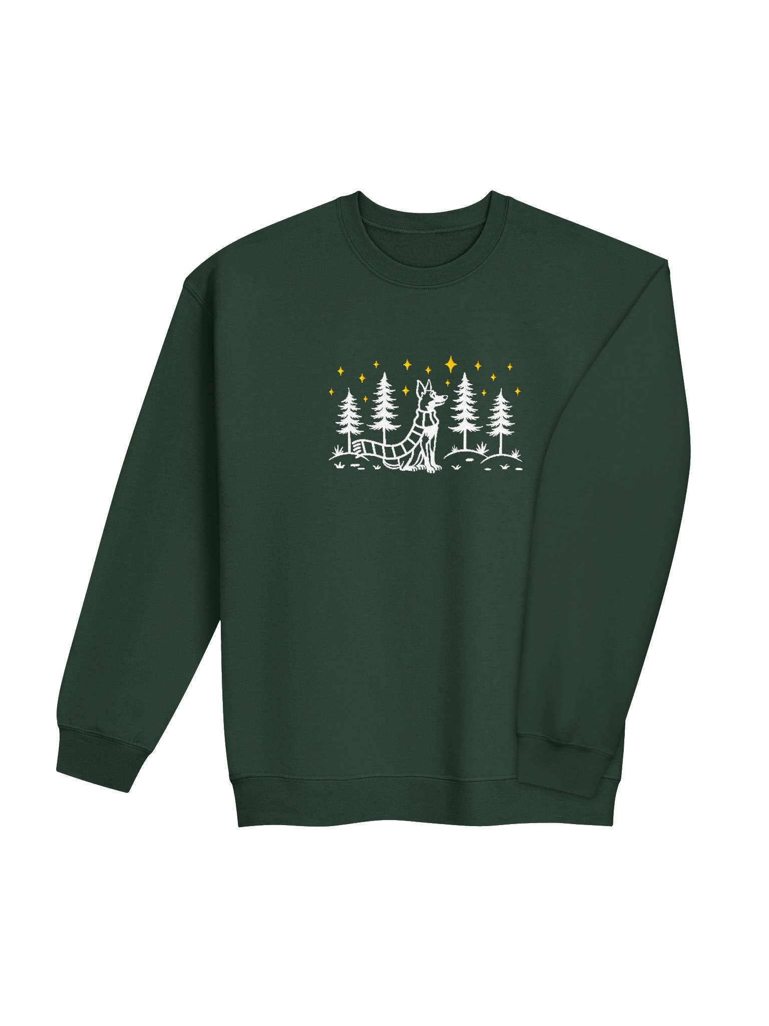 Miniature Pinscher(2) Winter/Christmas Line Art Design Embroidered Sweatshirt product image (20)