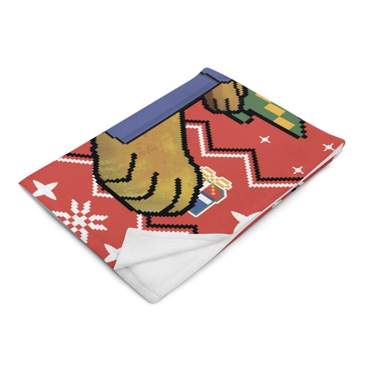 Floppa Pixel "COMFY" Blankie product image (2)