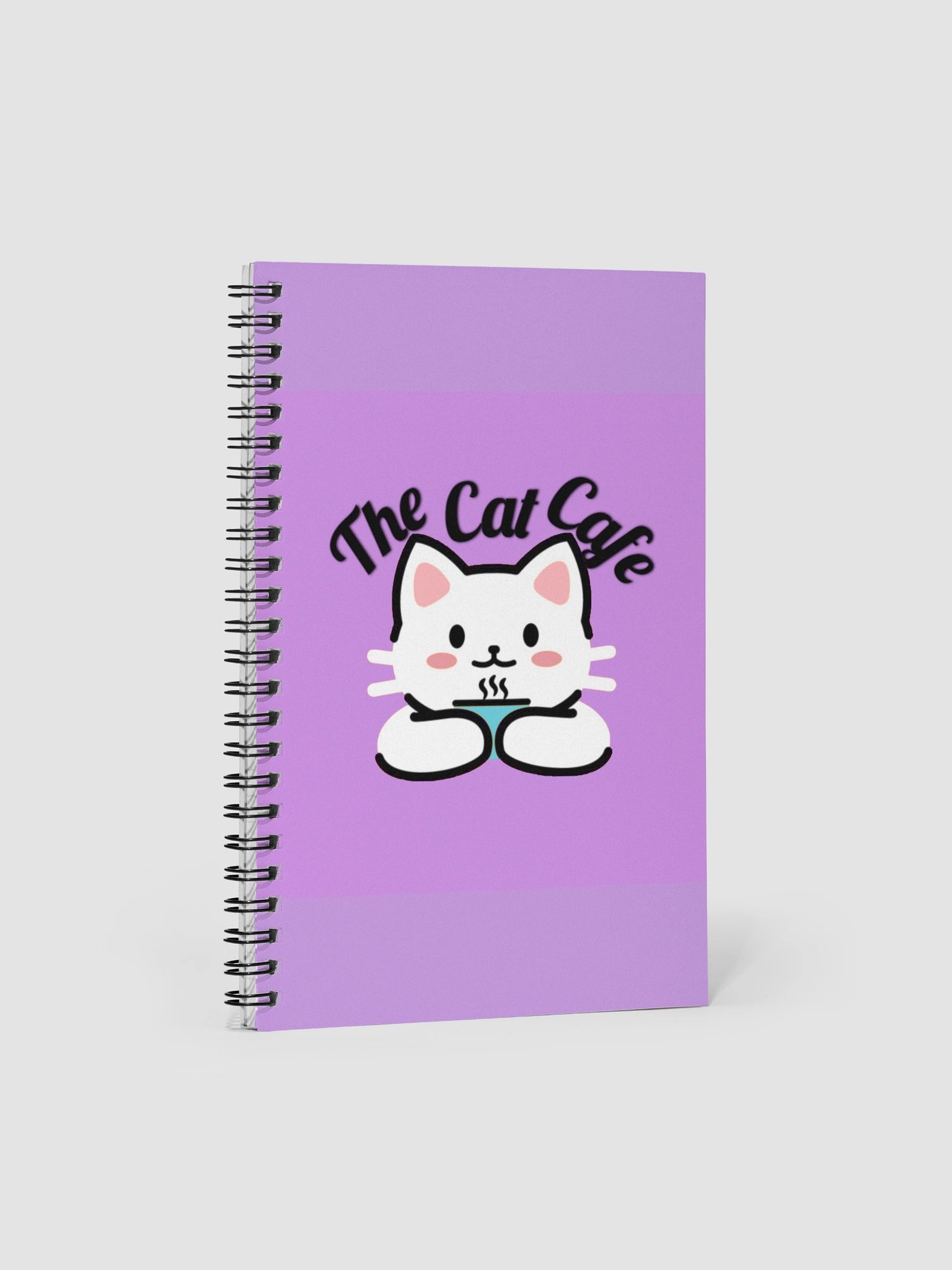 The Cat Cafe Spiral Notebook product image (1)