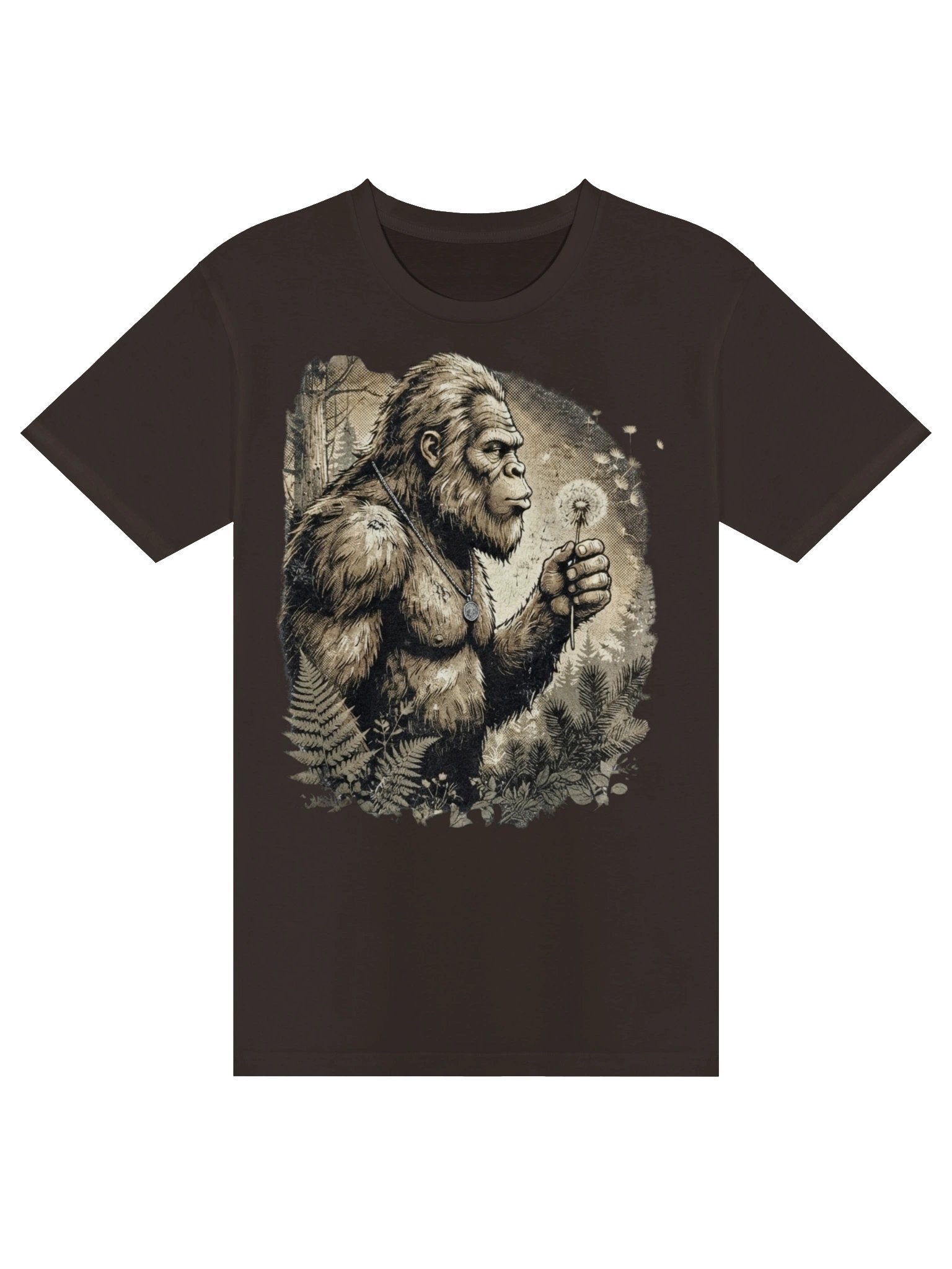 Bigfoot Dandelion Vintage T-Shirt product image (1)