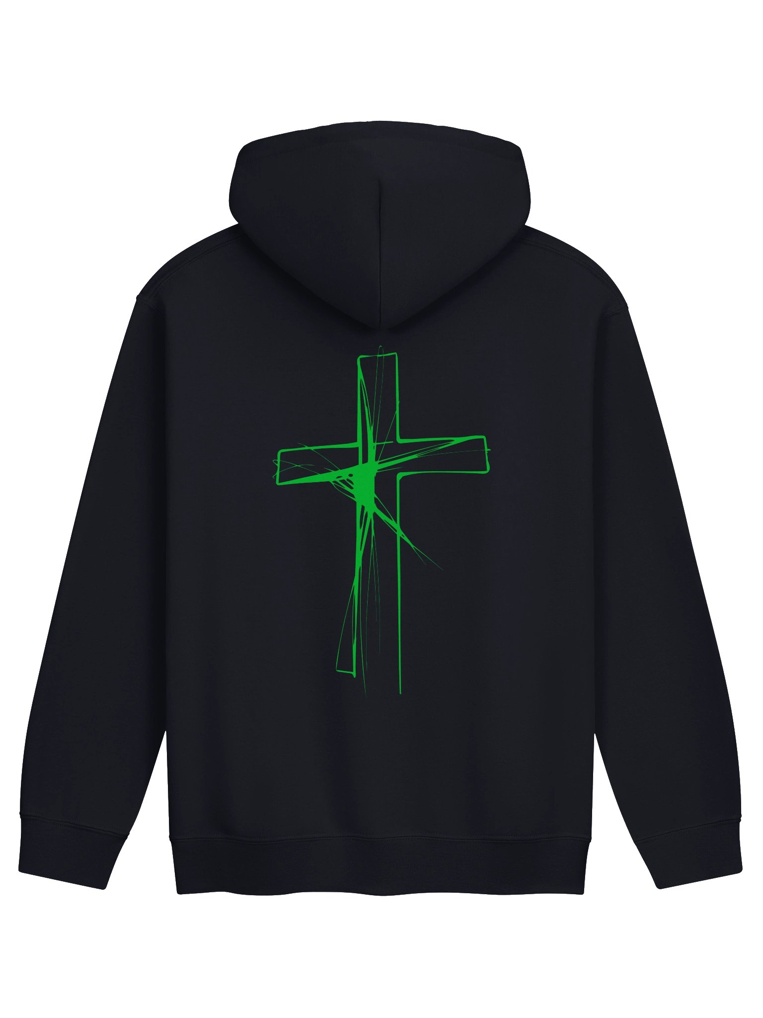 Jesus Changed Me and Cross Graffiti Unisex Hoodie product image (4)