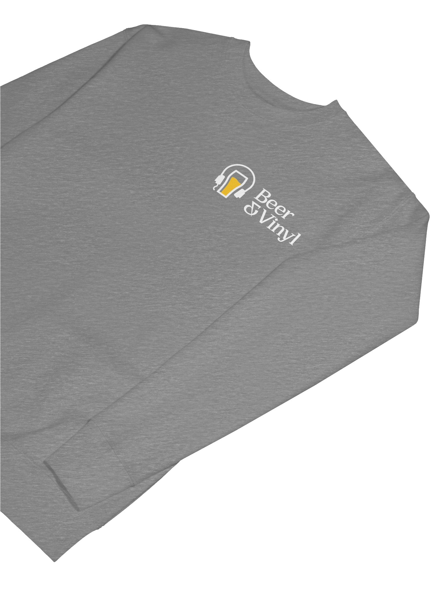 Beer & Vinyl Grey Sweater product image (7)