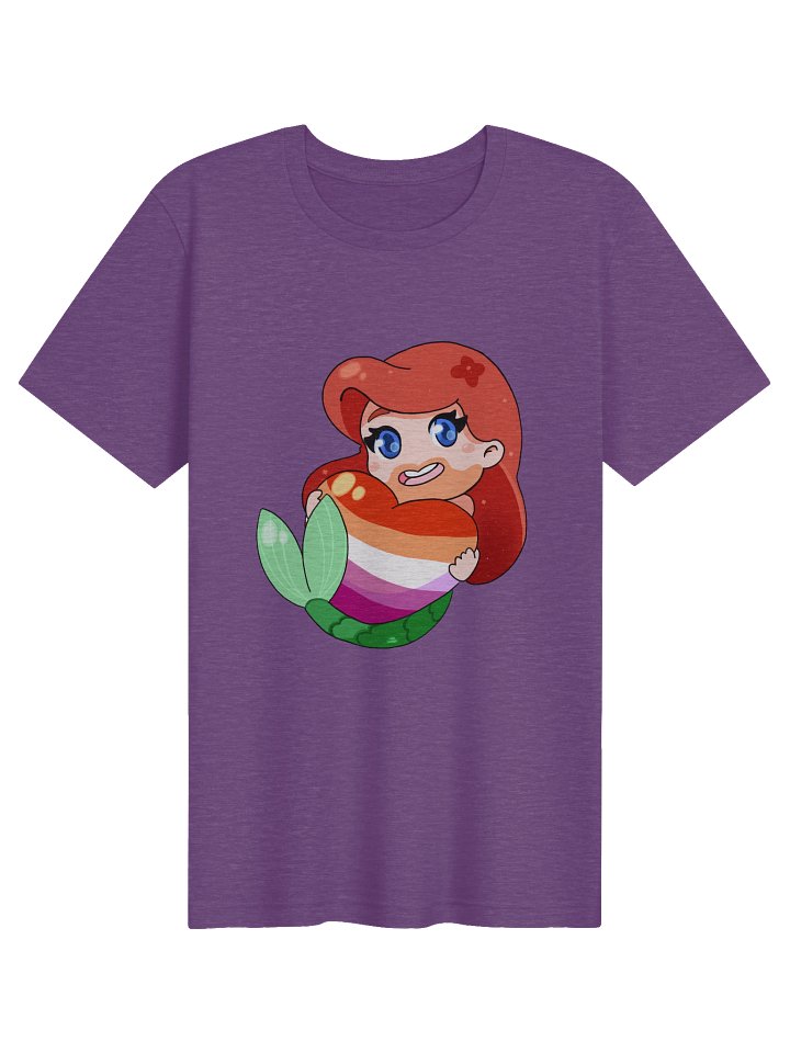 Samalytical Lesbian Mermaid Supersoft Tee product image (1)