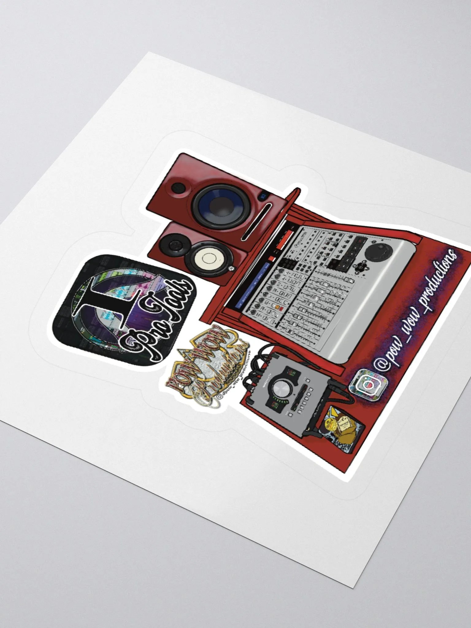 PowWow Studio Sticker product image (3)