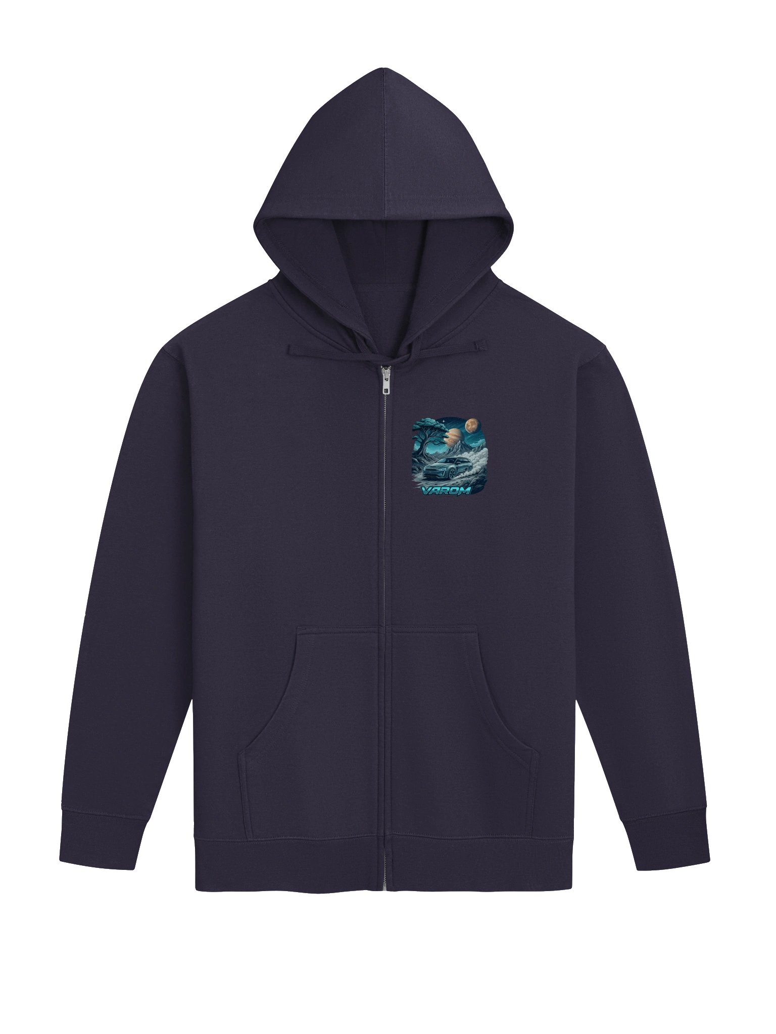 Hoodie Varom Parallel Planet 2 (zip-up) product image (1)