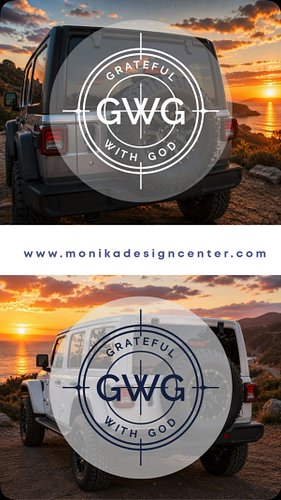 Introducing the first car decal from my Grateful With God (GWG) collection.

Created as a simple reminder to carry faith and ...