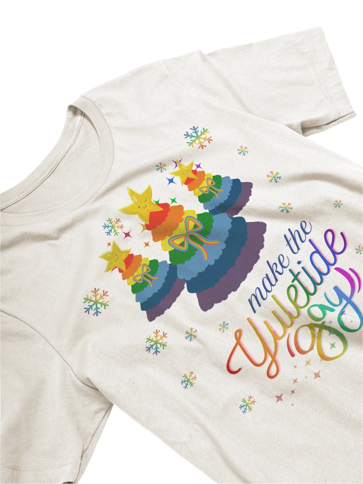 Make the Yuletide Gay Tee (Unisex) product image (3)
