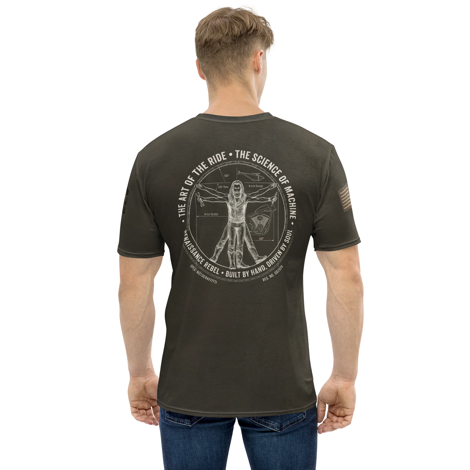 The Art of the Ride Black MötoGraffitti Tee product image (1)
