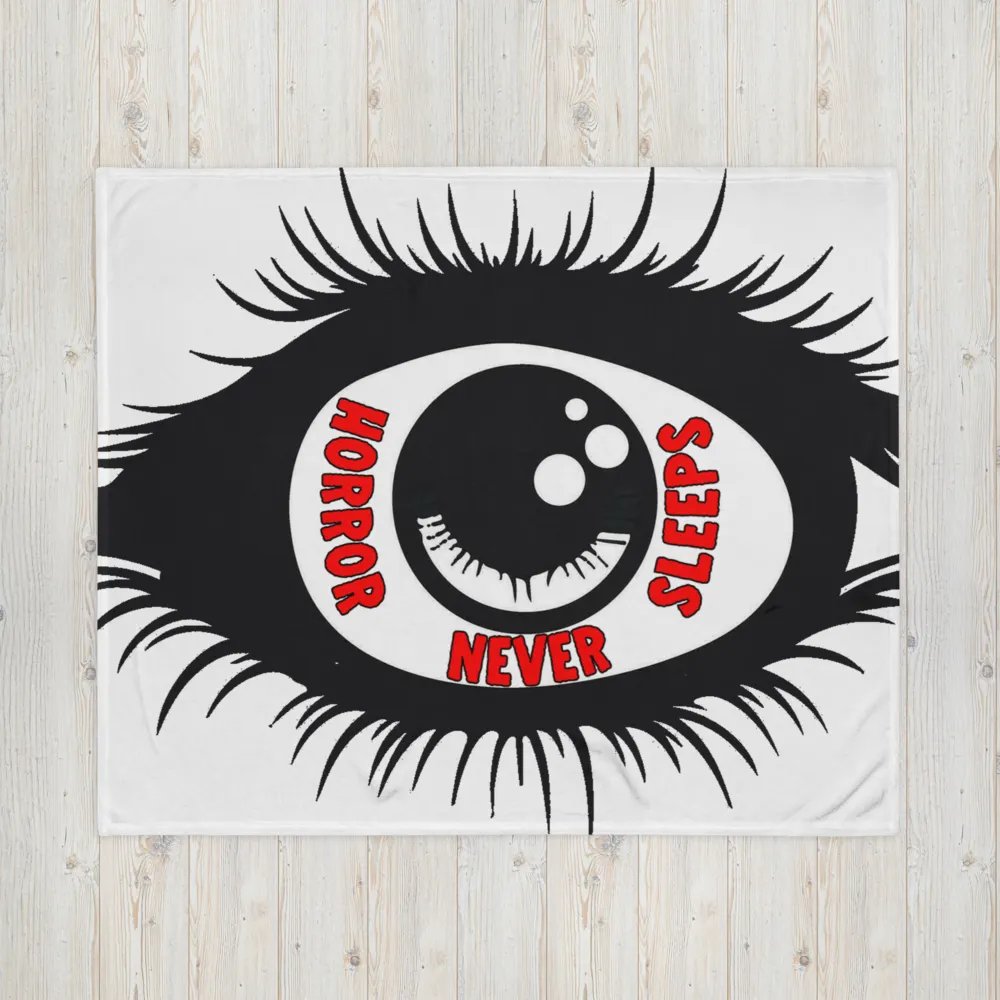 Horror Never Sleeps Throw Blanket product image (16)
