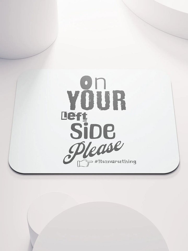 Funny Nurse Mousemat 