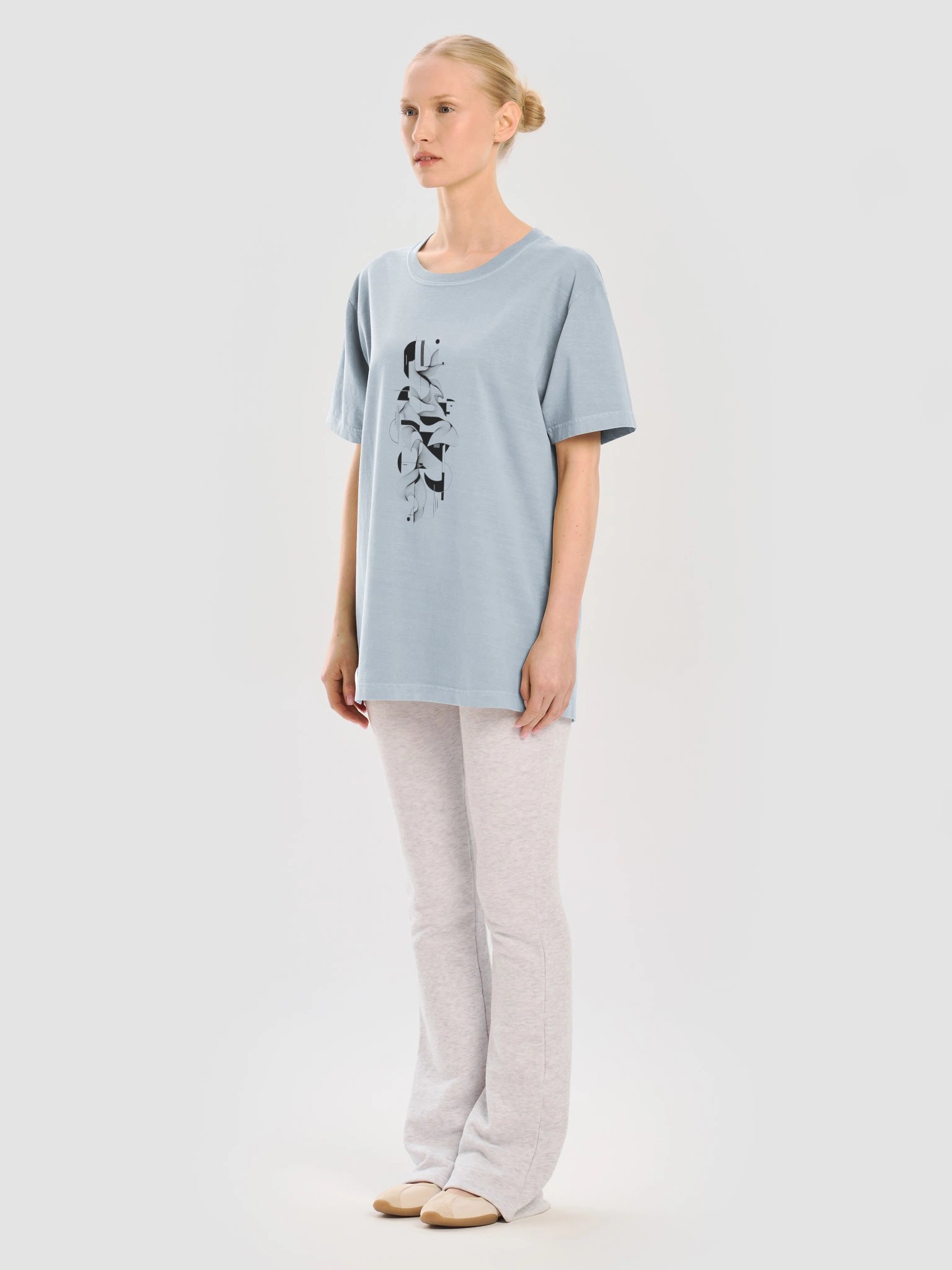 Velyen Sculpted Lines Unisex Heavyweight Tee product image (11)