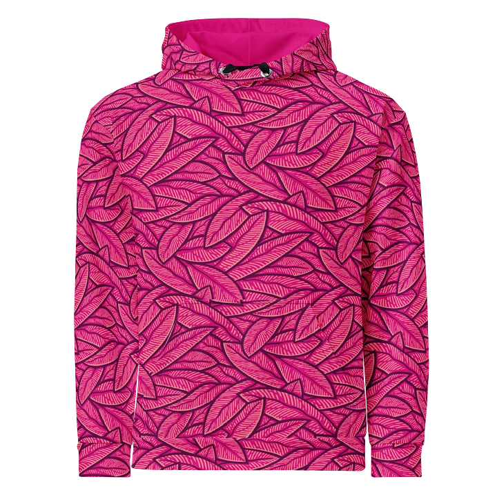 Pink Leafs - Unisex Hoodie product image (1)