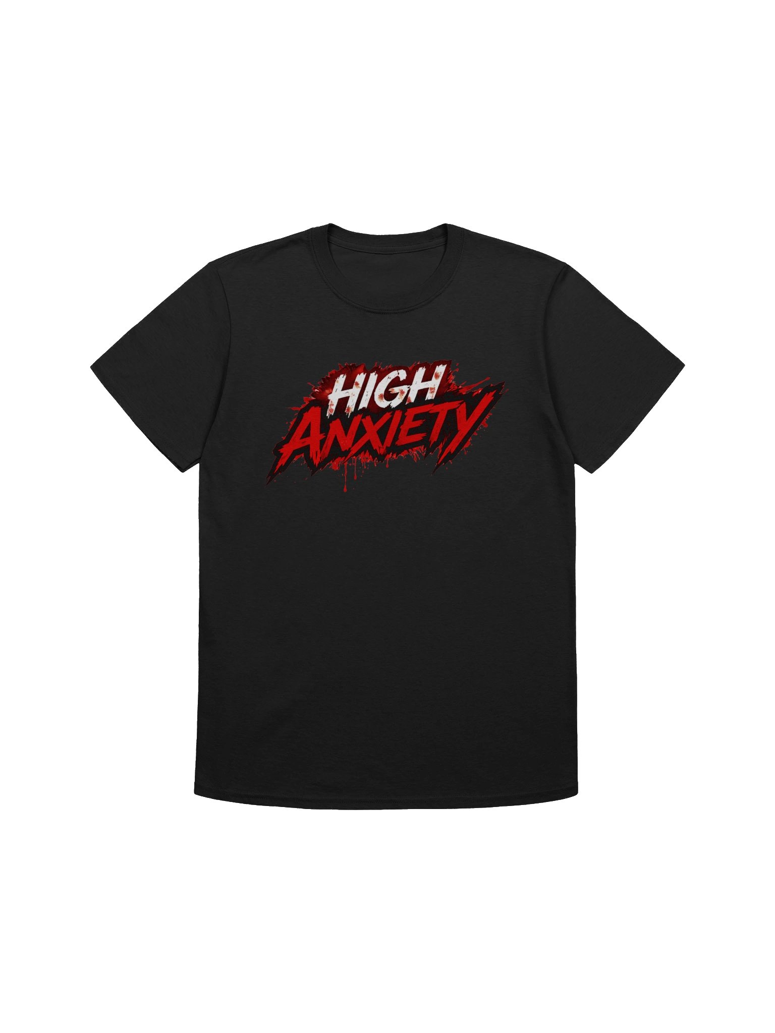 High Anxiety White & Red (Unisex) T-Shirt product image (1)