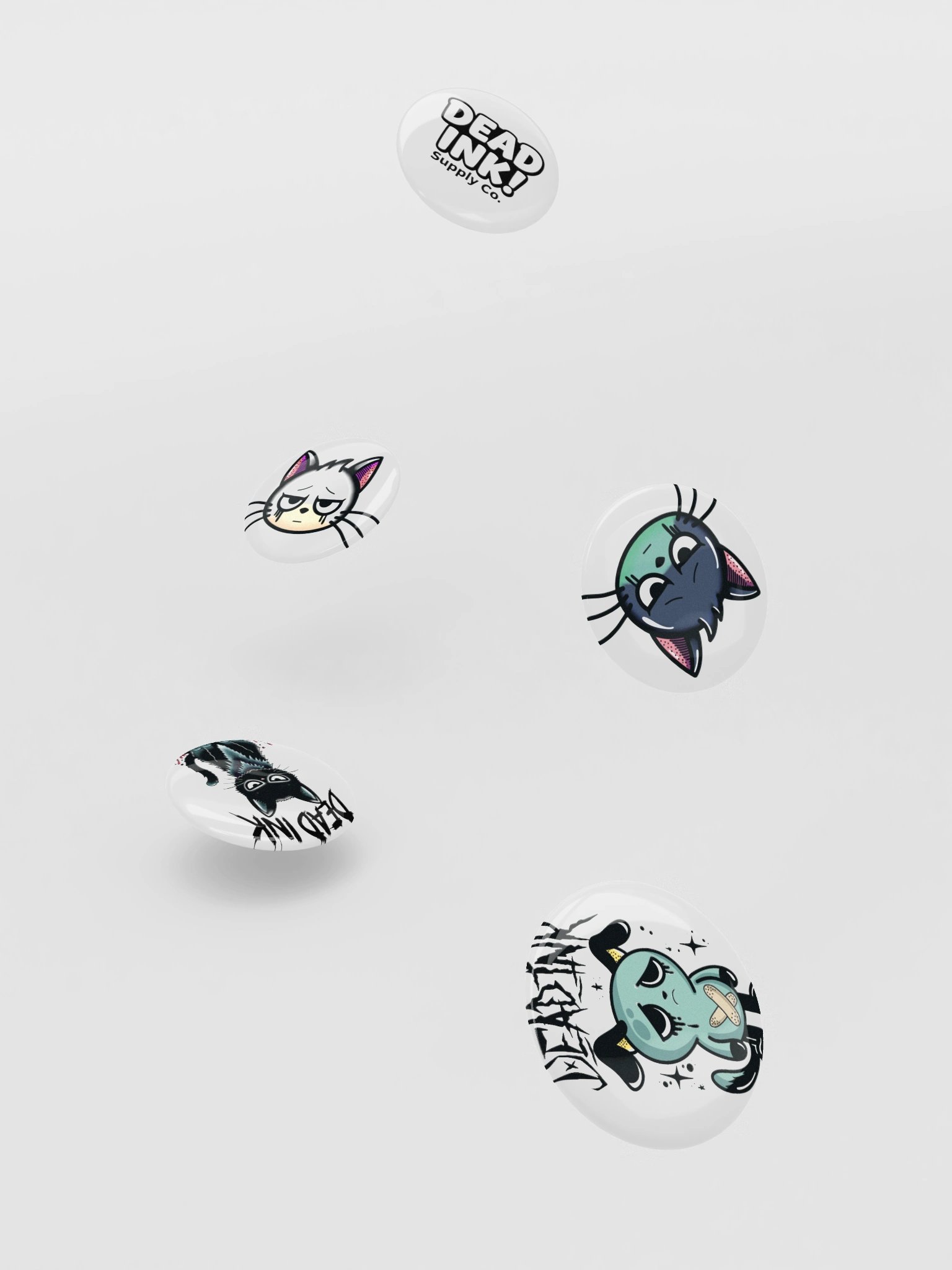 Dead Ink Toon Badge Set product image (10)