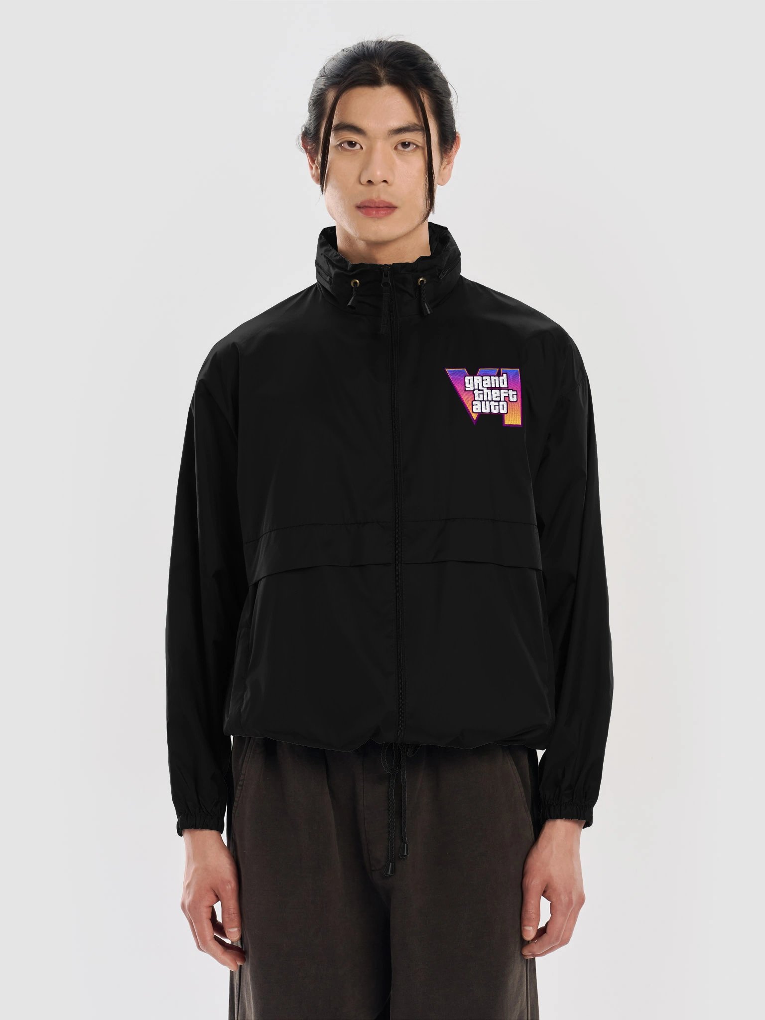 GTA VI Logo Windbreaker Jacket product image (2)