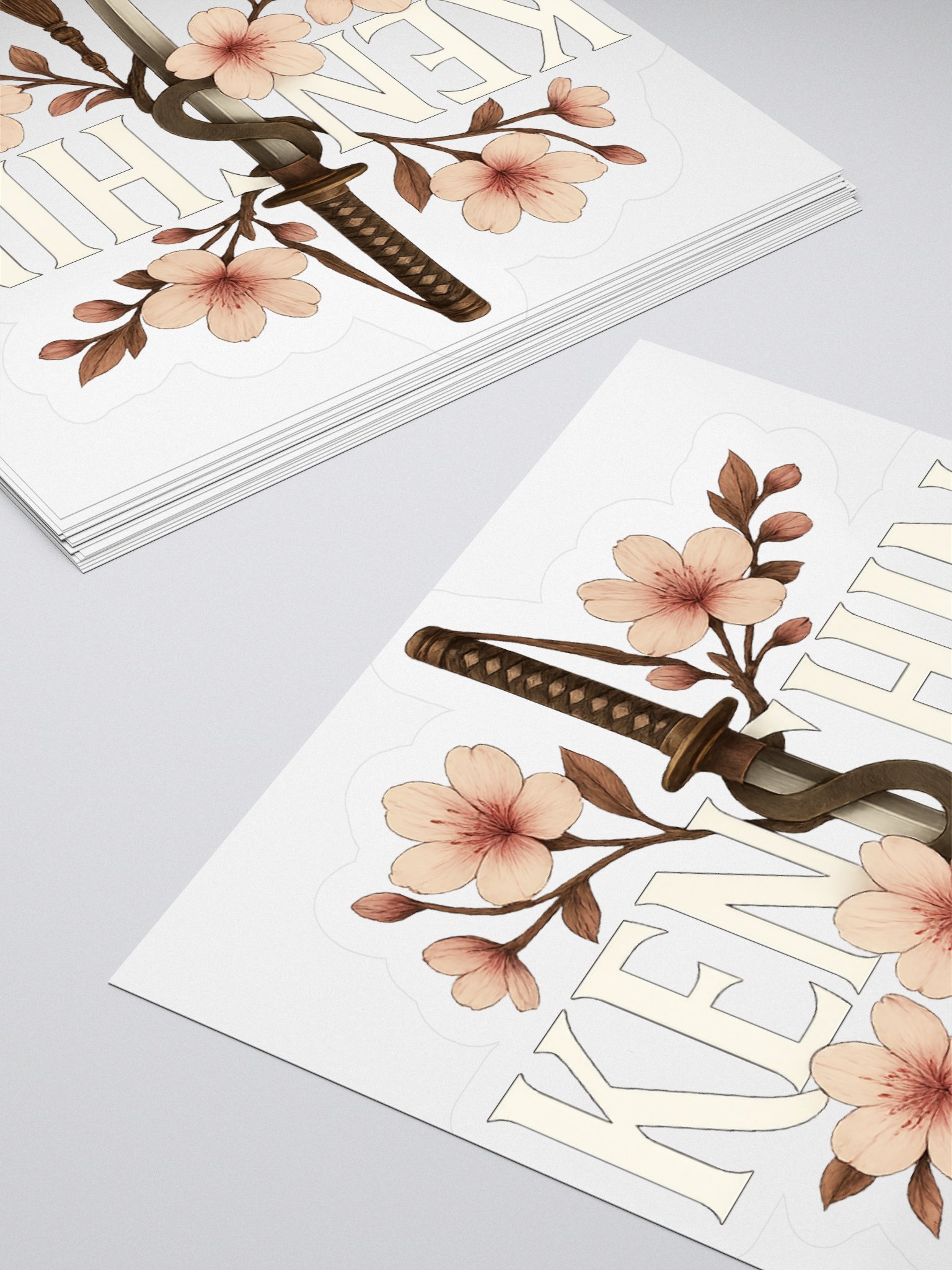 Kenshin Kiss Cut Stickers product image (4)