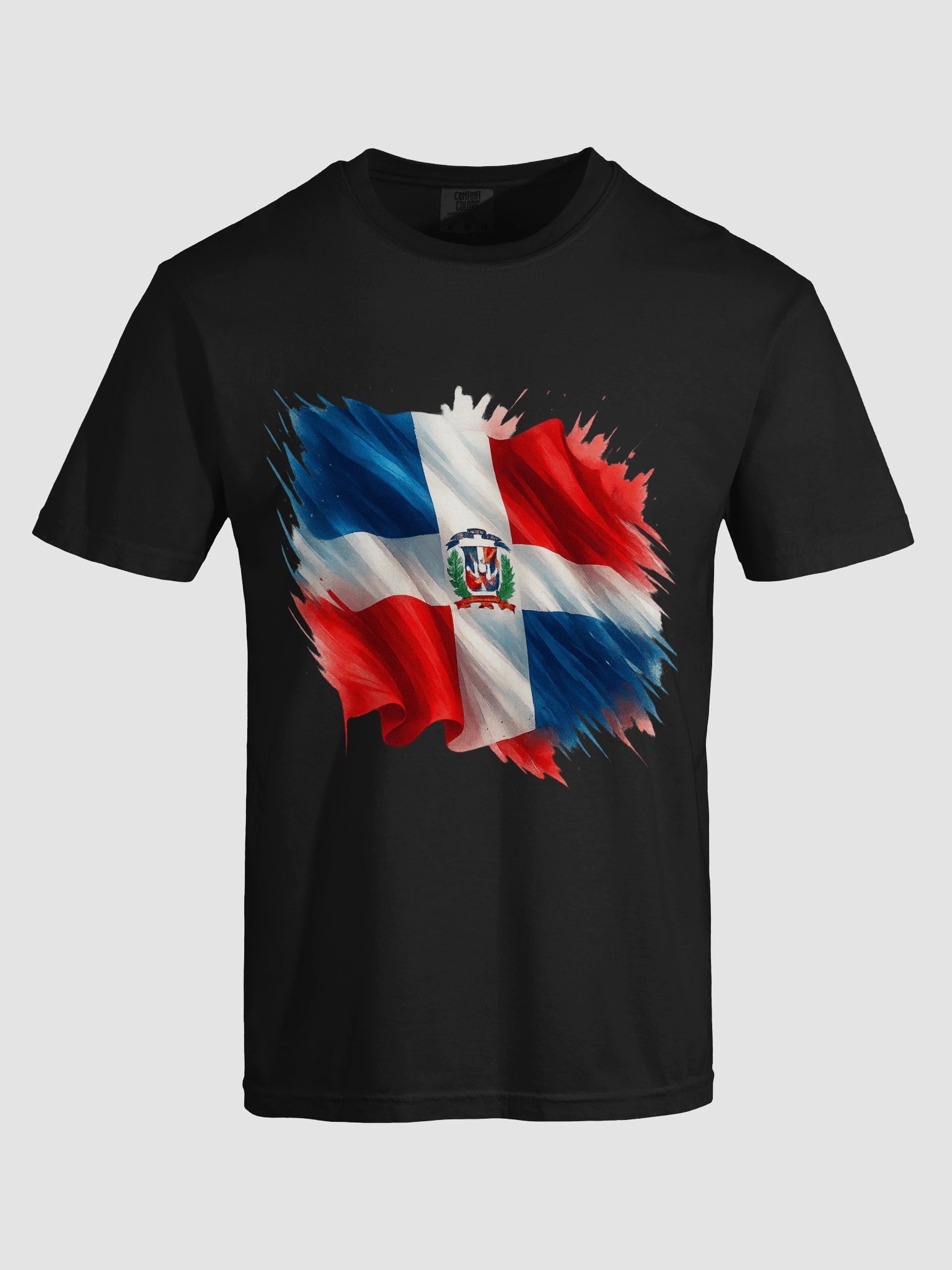 Dominican Republic Flag Artistic T-Shirt product image (42)