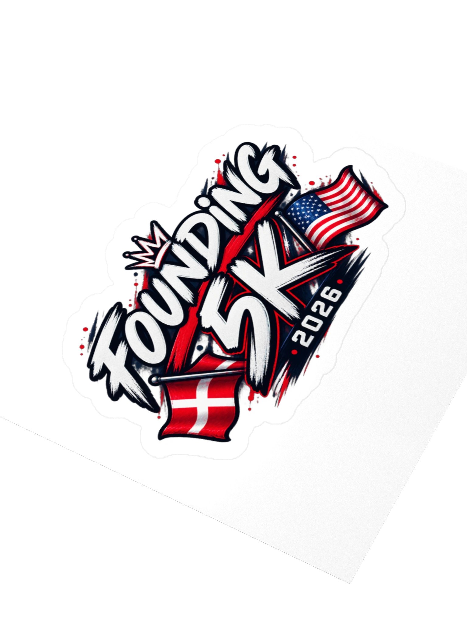 Sticker · FOUNDING 5K · 2026 product image (3)