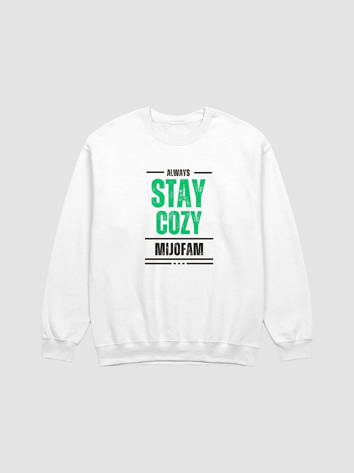 Always Stay Cozy Crewneck (White Edition) product image (1)