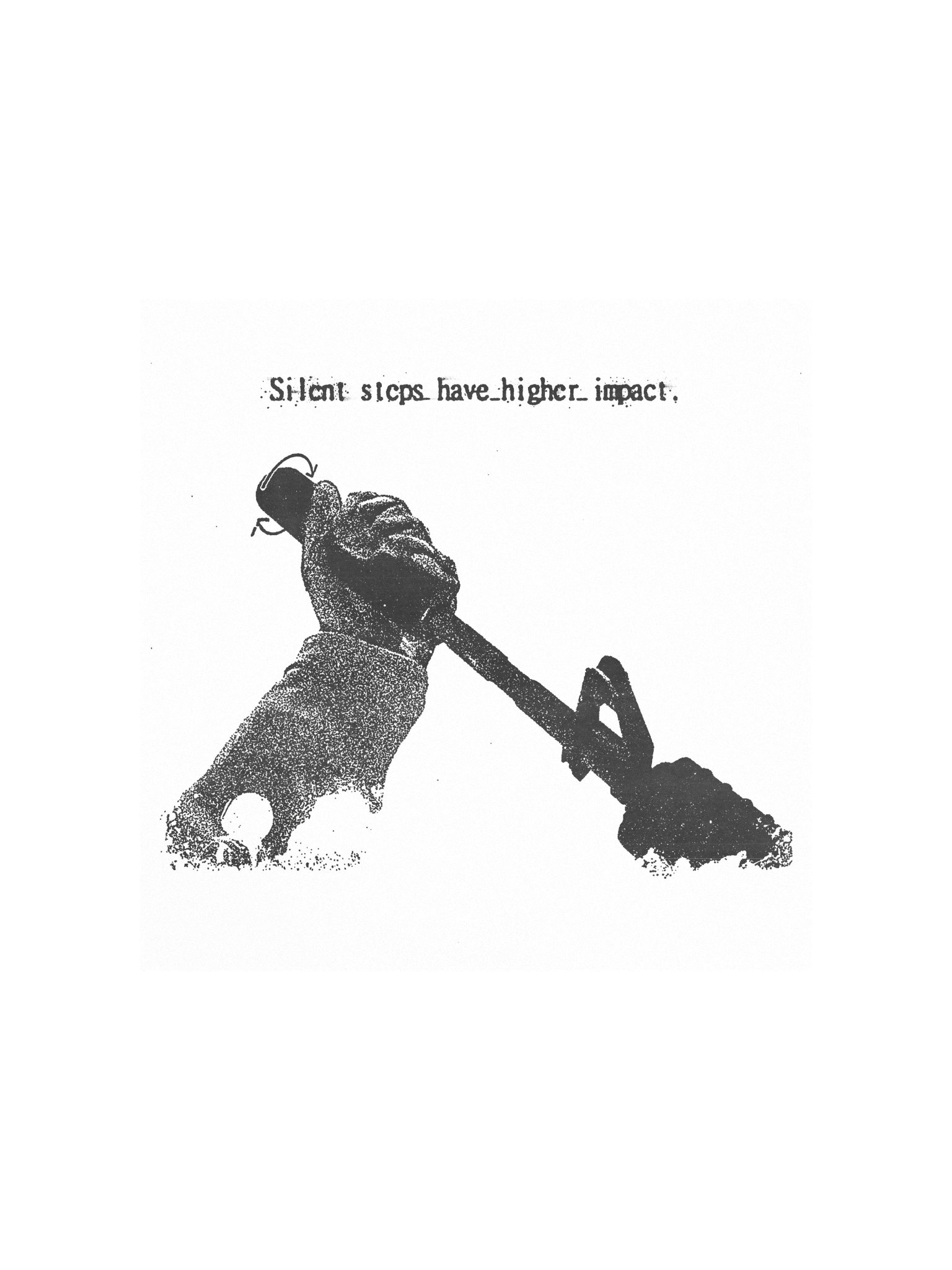 SILENT STEPS POSTER product image (2)